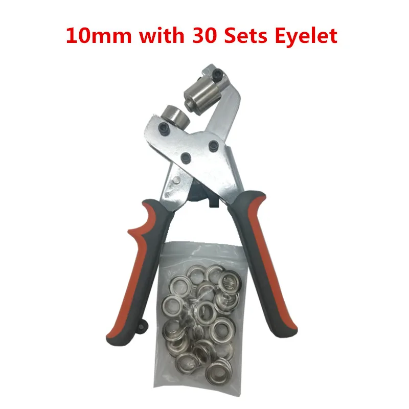 10mm pliers Мини-ручной Дырокол для ушко-Дырокол ручной пресс втулка дырокол плоскогубцы Пробивной станок инструмент для ушко 6 мм 10 мм 10,5 мм Размер - Цвет: 10mm pliers
