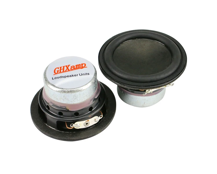GHXAMP 2-дюймовый Полнодиапазонный динамик 15 Вт Bluetooth динамик DIY Неодимовый круглый Громкий динамик для мини-динамика s 8OHM 2 шт