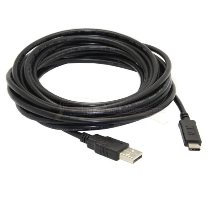 

5m/16FT USB-C 3.1 Type C USB-C type-c to USB 2.0 Male Data charging Long Cable for Mate9 P9 & Tablet PC & Mobile Phone