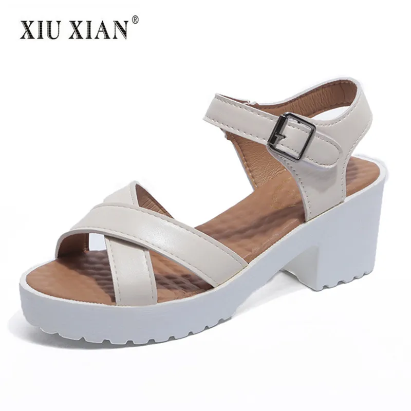 2018 г. летние новые модные женские босоножки очень большого размера 32 44