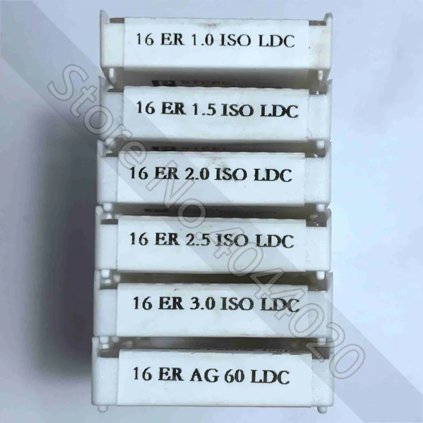 

10P DESKAR 16ER 3.0ISO LDC Threading Carbide Insert Lathe Cutter Tool Dedicated-steel stainless steel