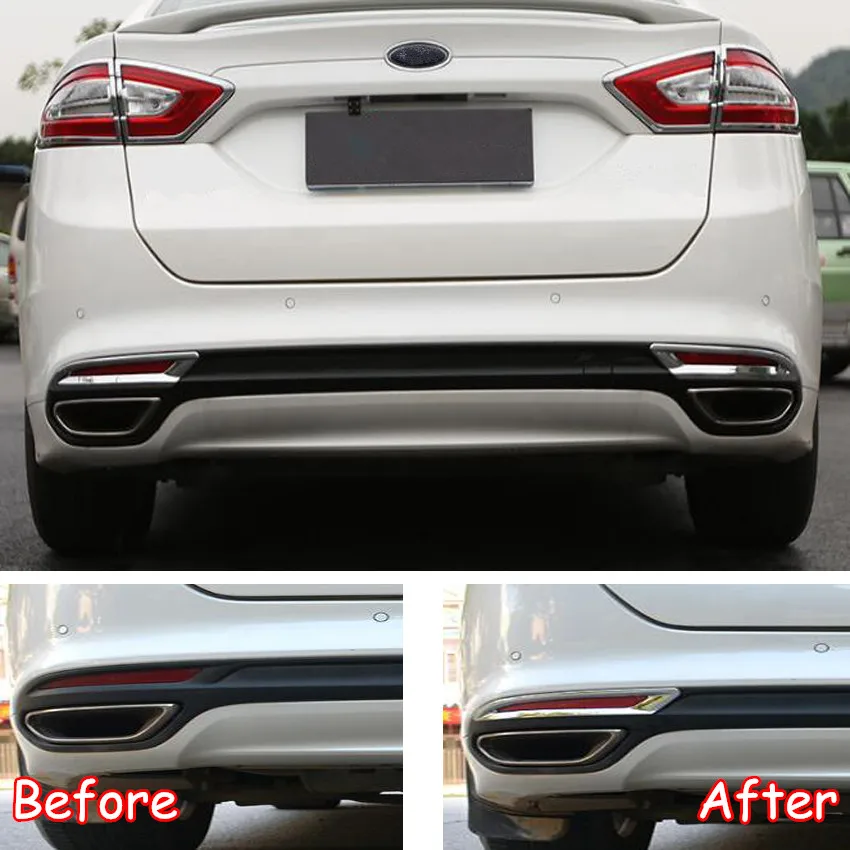 Для Ford Fusion Mondeo 2013 2014 2015 2016 2017 2018 автомобильные задние противотуманные фары