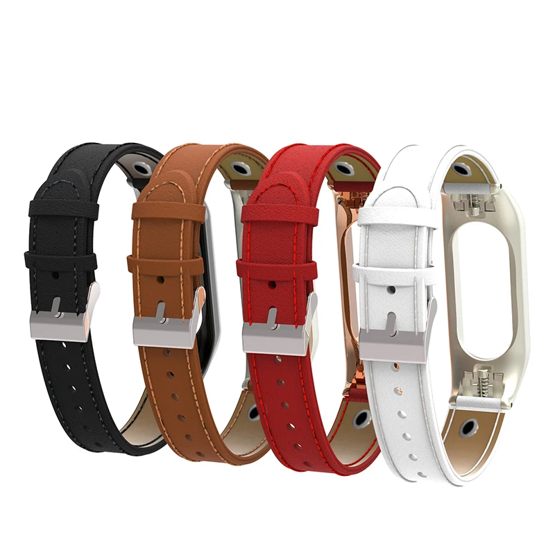 Браслет AKGLEADER для Xiaomi Mi3 сменный ремешок с металлическим корпусом Mi Band 3|Ремешки