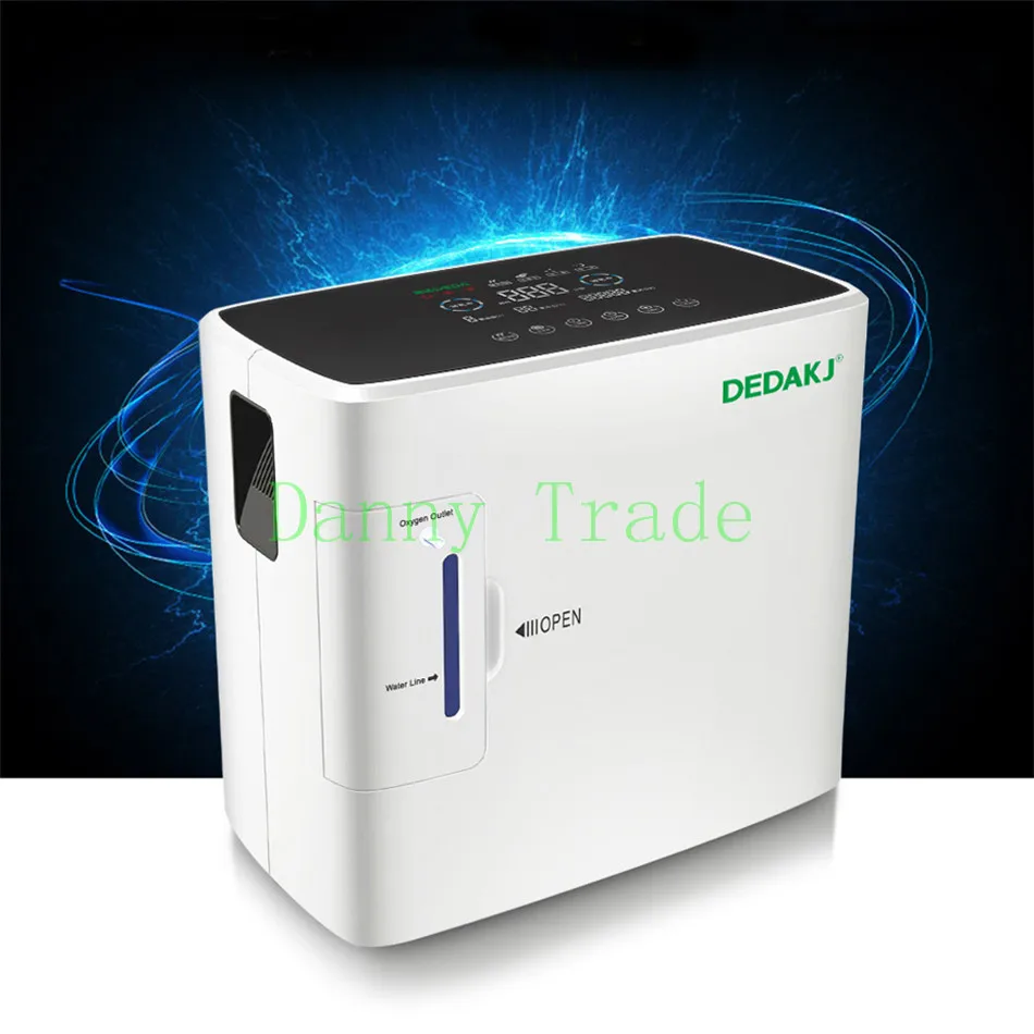 AC220/110 V 120 w Портативный концентратор кислорода 1-6L/мин генератор кислорода 30-90%(± 3%) Домашний концентратор кислорода машина кислорода
