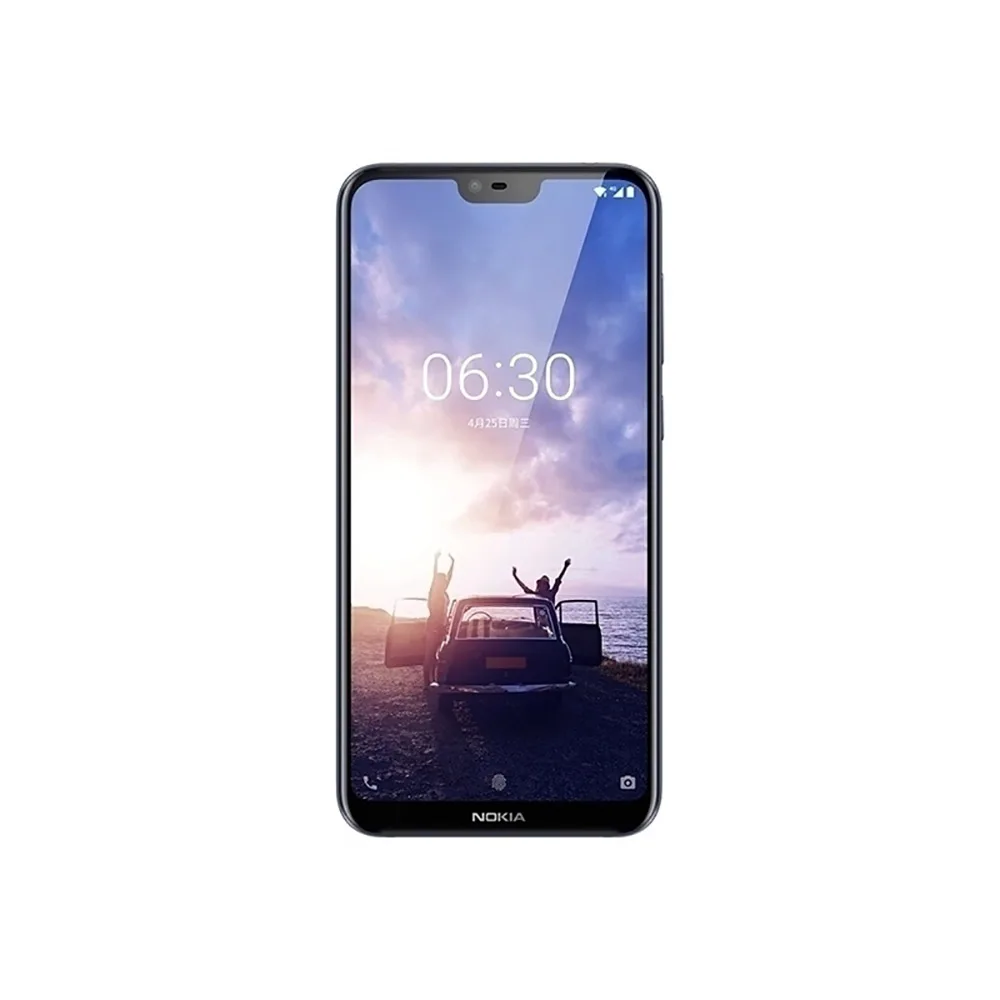 Мобильный телефон Nokia 6 1 Plus 4G LTE 4 Гб ОЗУ 64 ПЗУ 5 8 дюймовый экран Snapdragon 636 восемь ядер