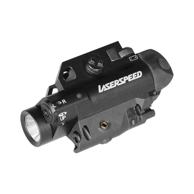 Прямая поставка LASERSPEED новый дизайн 3 в 1 оружисветильник встроенный двойной лазер