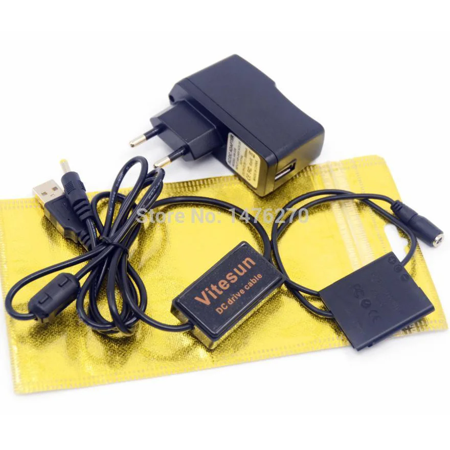 5V3A адаптер зарядное устройство + Мобильный банк питания USB кабель DK 1N DC муфта NP BN1