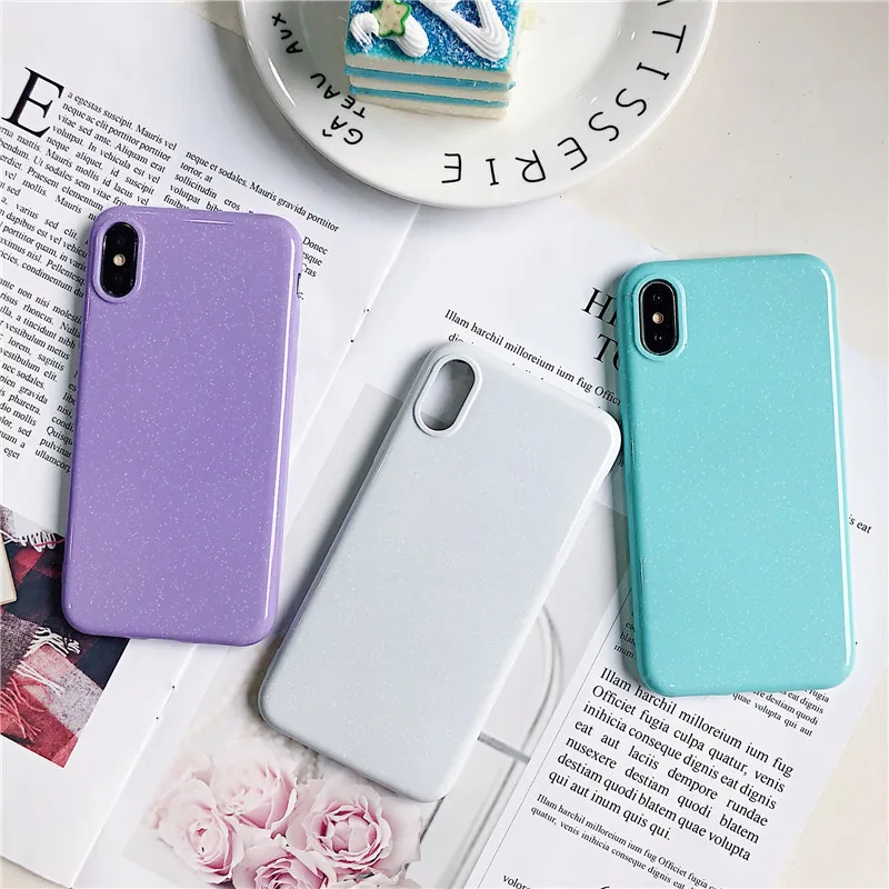 With Video Cute Glitter Candy Phone Cover For Huawei p20 lite case P8 P20 2017 Lite Plus Honor 8 9 9i Mate 10 Nova 3e Shell |