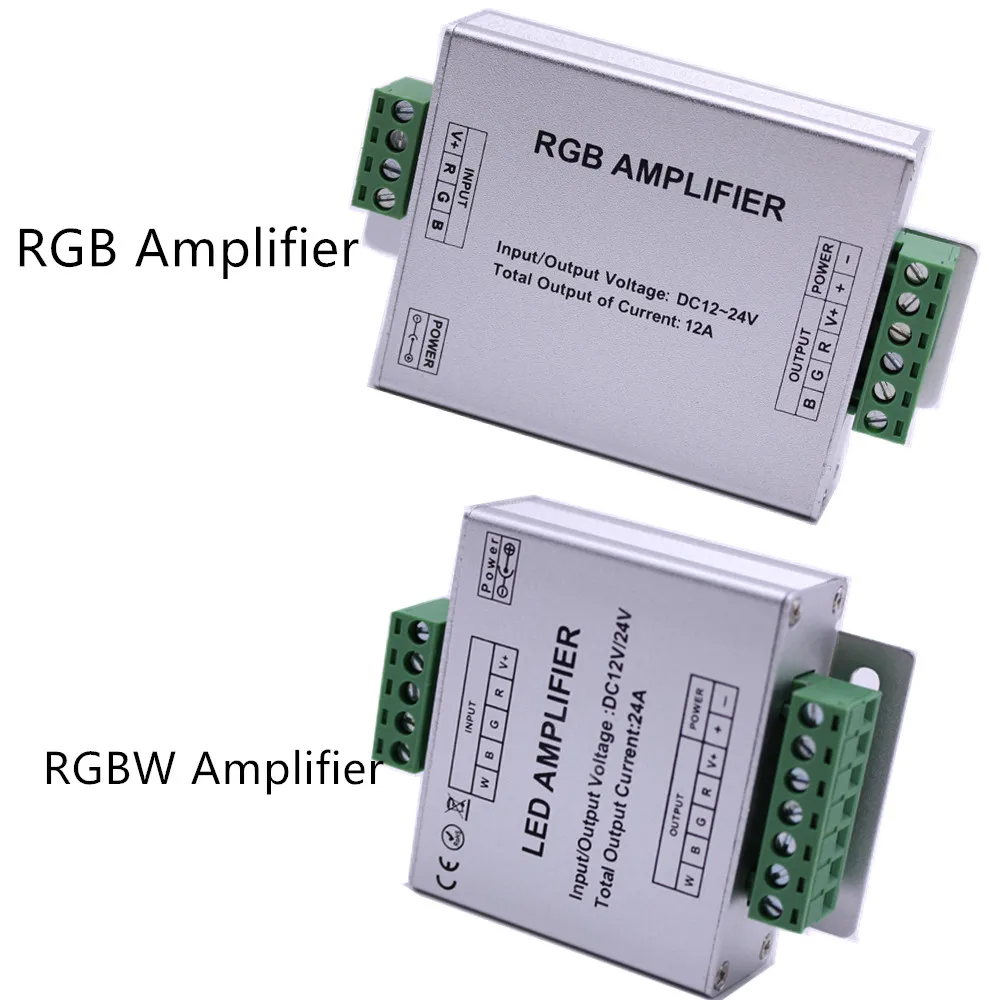 Светодиодный Усилитель RGBW/RGB 12 24 В постоянного тока А а 4 канальный выход