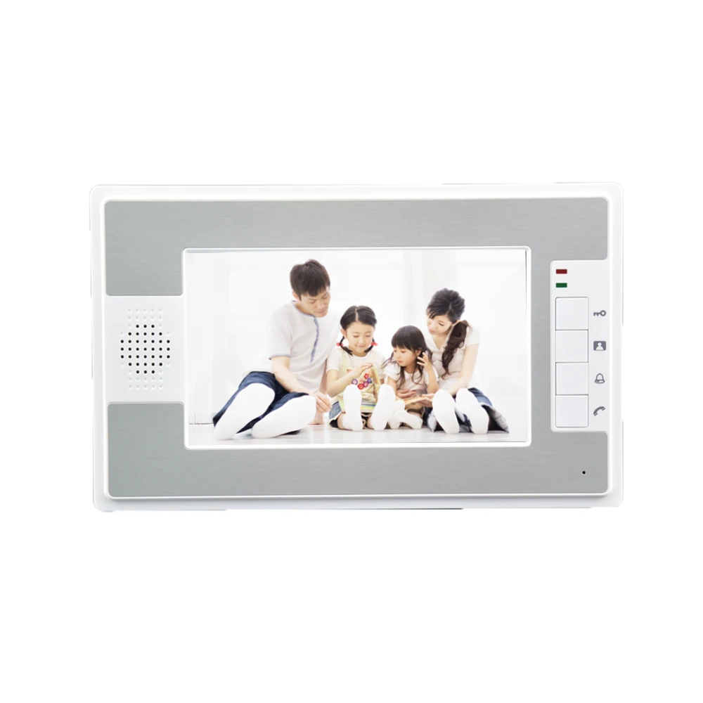 Проводной видео домофон 7 дюймов цветной ЖК дисплей ночное видение камера