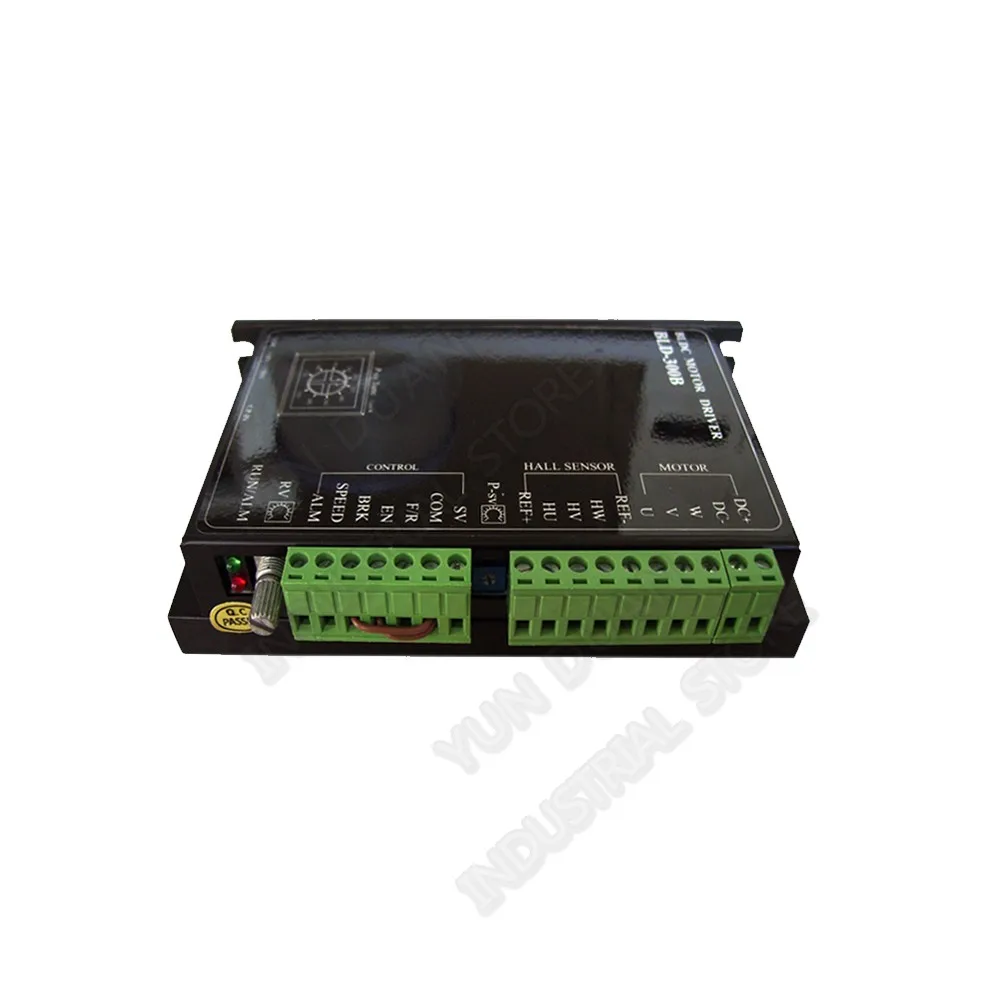 Бесщеточный двигатель 300 Вт DC 48 в 12 В 56 BLDC Driver Hall 15A контроллер с регулируемой