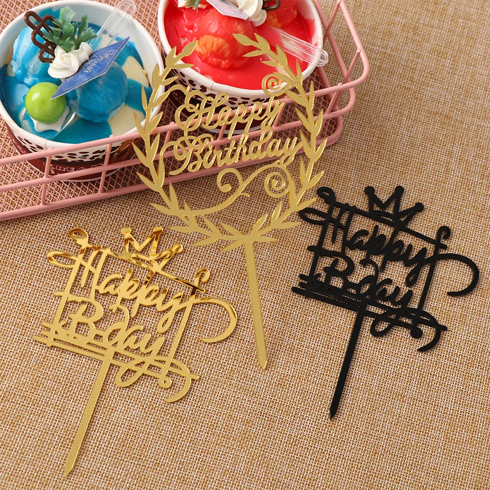 1 шт. акриловая подставка для десерта золотого и серебряного цветов подарки на