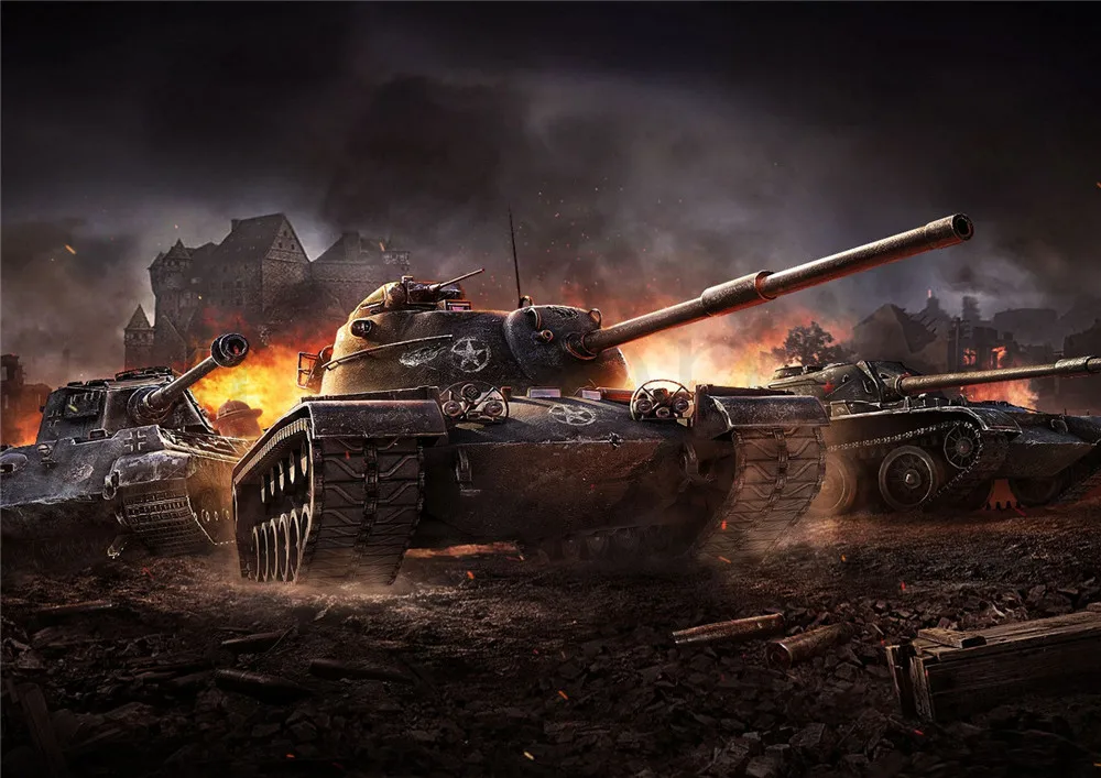 World of Tanks постеры, игры, наклейки на стену, белая бумага с покрытием, печать, высокое разрешение, для гостиной, спальни, бара, домашнего искусства, бренд