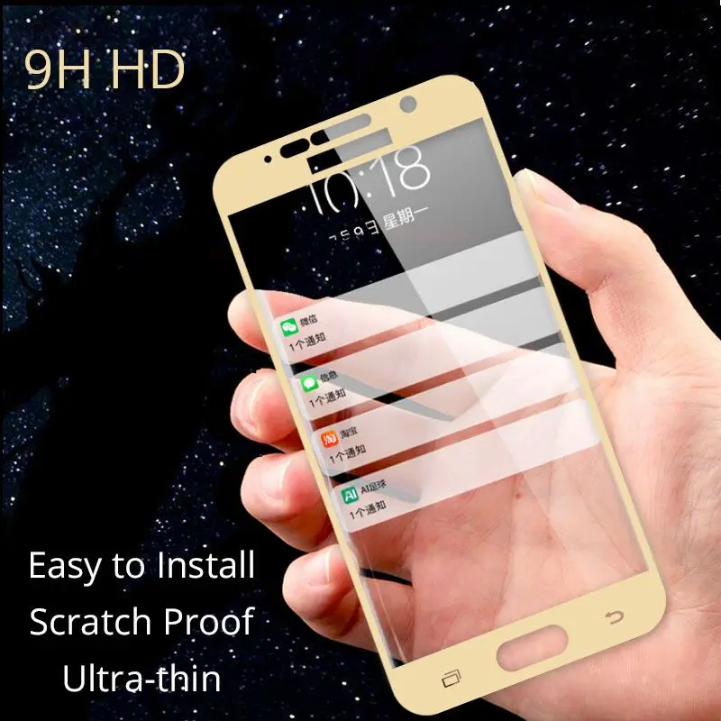Защитная пленка для экрана Samsung Galaxy S6 G920F 5 1 дюйма закаленное стекло | Мобильные