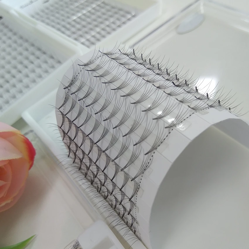 Накладные ресницы 5d Top Индивидуальные 0 07 корейские шелковые для