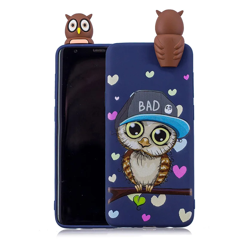 J8 Санта Клаус узорные термополиуретановые Чехлы для samsung Galaxy J7 J5 J3 чехол для телефона J730 J530 J330 Рождественская серия [002] - Цвет: Yixin-CHPPZ-Navy Owl
