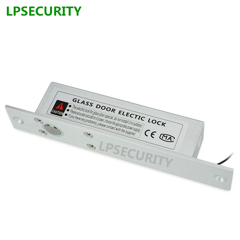 LPSECURITY низкая температура электрический стеклянный деревянный замок для двери, безопасный замок с задержкой времени 12 В контроль доступа к двери