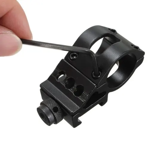 1 дюйм 25 мм опорная лампа fusil de poche Torche Laser Chasse Cadre Mount Weaver 20 Rail - Цена: 465,44 руб.