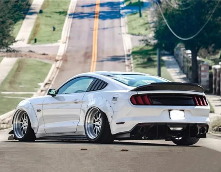Задний спойлер из углеродного волокна для Ford Mustang 2015 2017 гоночный автомобильный