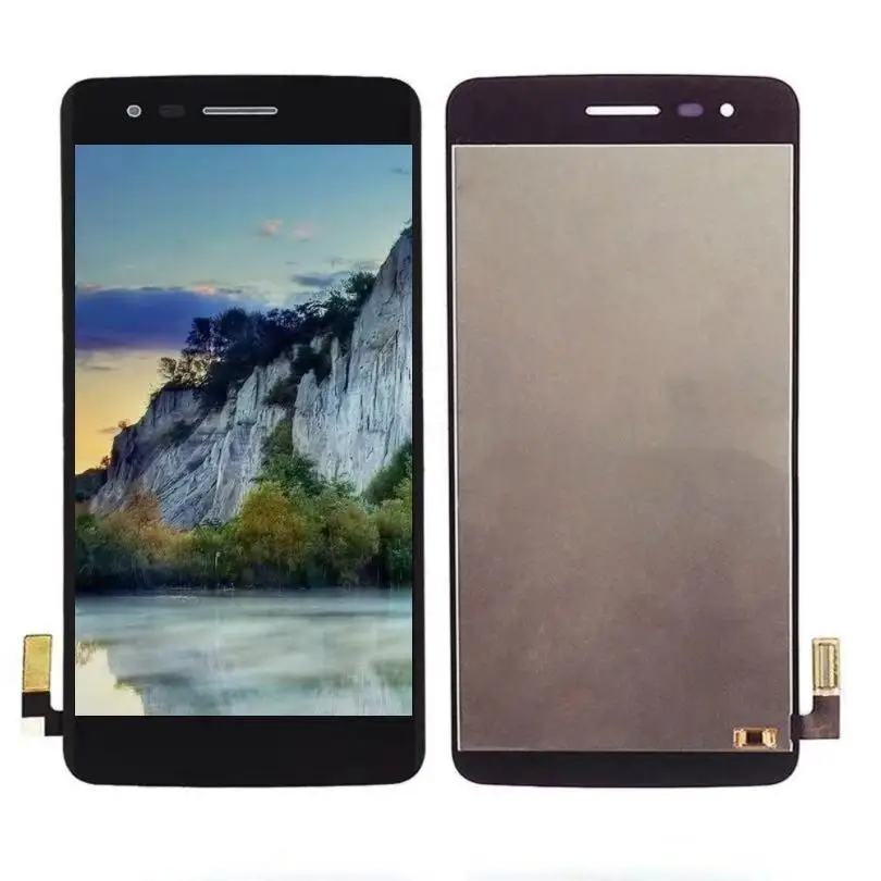 Черный/серебристый для LG K8 2017 Aristo M210 MS210 US215 M200N мобильный телефон ЖК дисплей