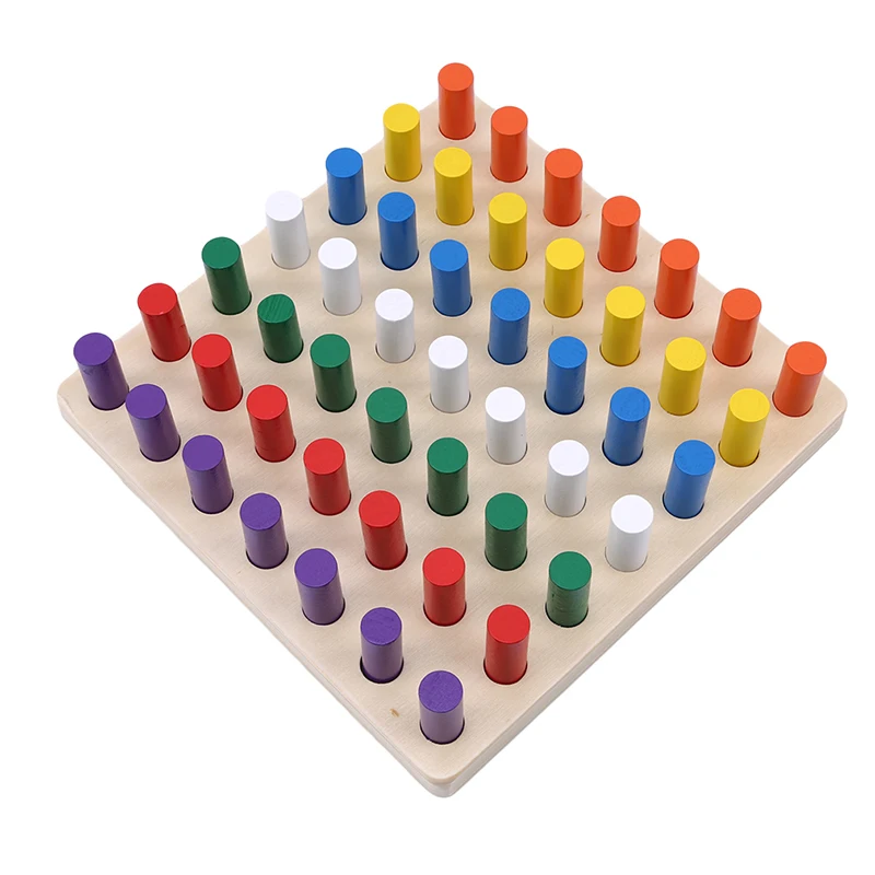 От 1 до 3 лет Монтессори материалы игрушки развивающие игры цилиндрические блоки