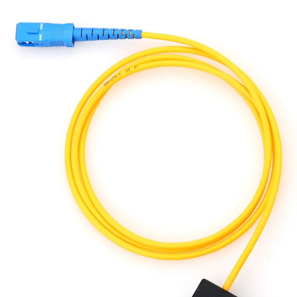 Бесплатная доставка одномодовый сплиттер LC/UPC 1x2 PLC волоконно оптический