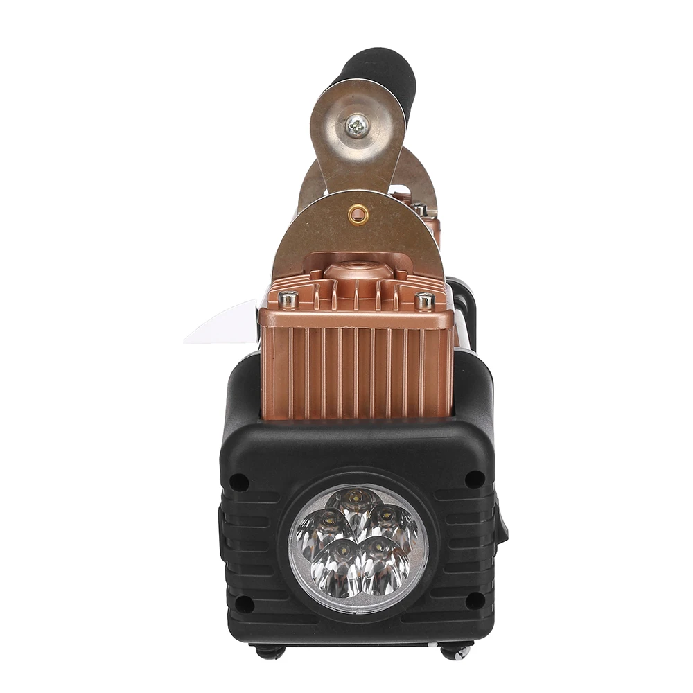 Universal 12V 150PSI Digital Portable Double Cylinder Car Air Compressor Tire Tyre Inflator Pump For Car Trucks With Light