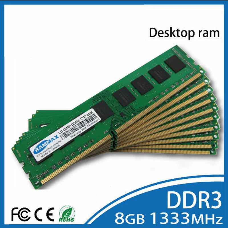 Оперативная память DDR3 для настольного ПК 2 ГБ 4 8 не ECC 240pin/ CL11 совместима со всеми