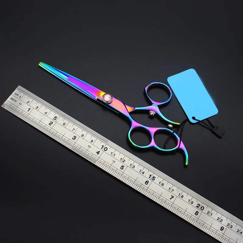 Роторная ручка левосторонние ножницы парикмахерские профессиональные для