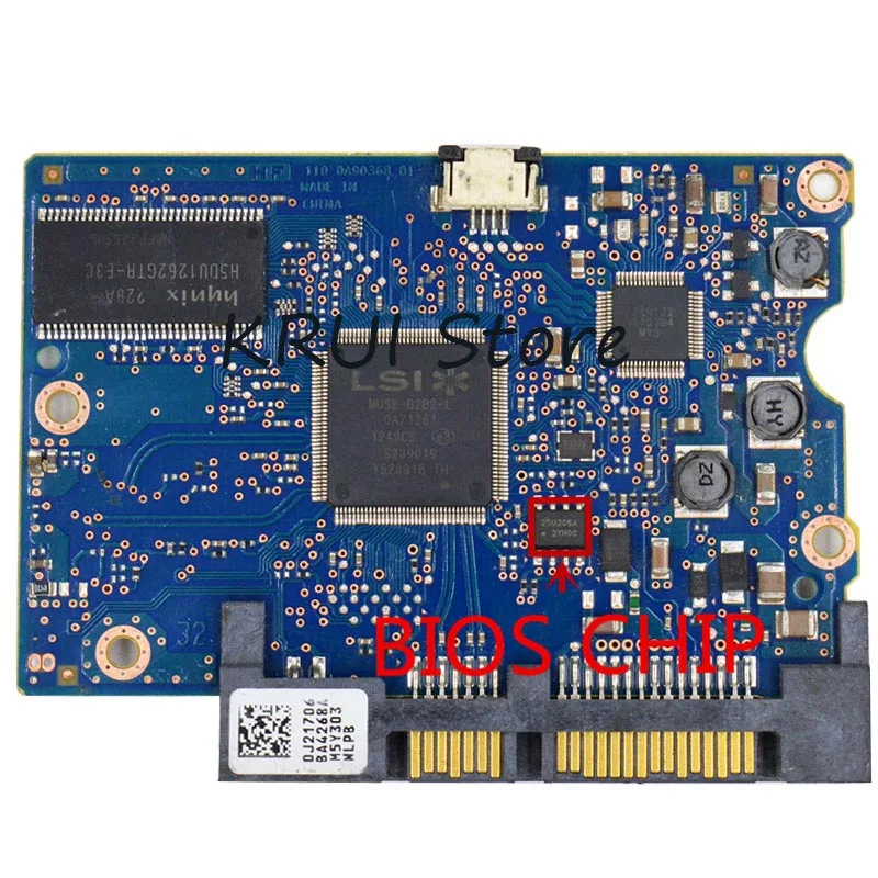 HDD номер PCB платы: 110 0A90368 01 микросхема основного контроллера: 0A71261 палки: 0J21706