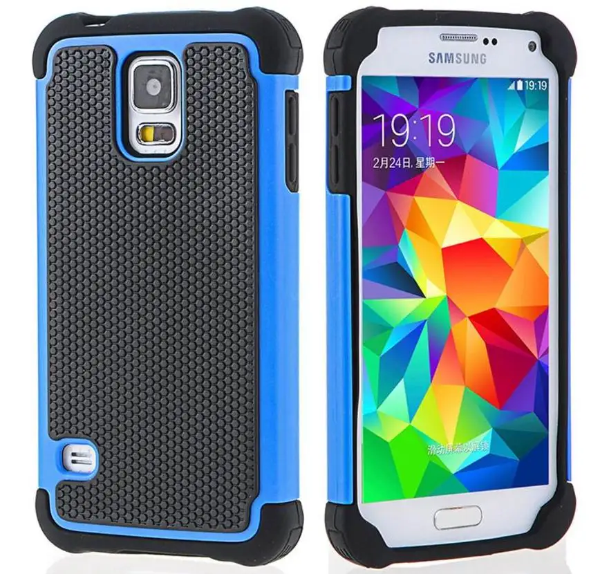Чехол для Samsung Galaxy S5 роскошный армированный силиконовый резиновый