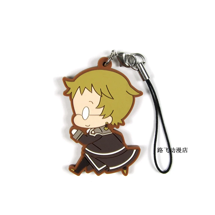 Pandora Hearts Oscar. Vessalius Ada Jack Oz. экшн фигурки модель аниме резиновый брелок Pendnat 6