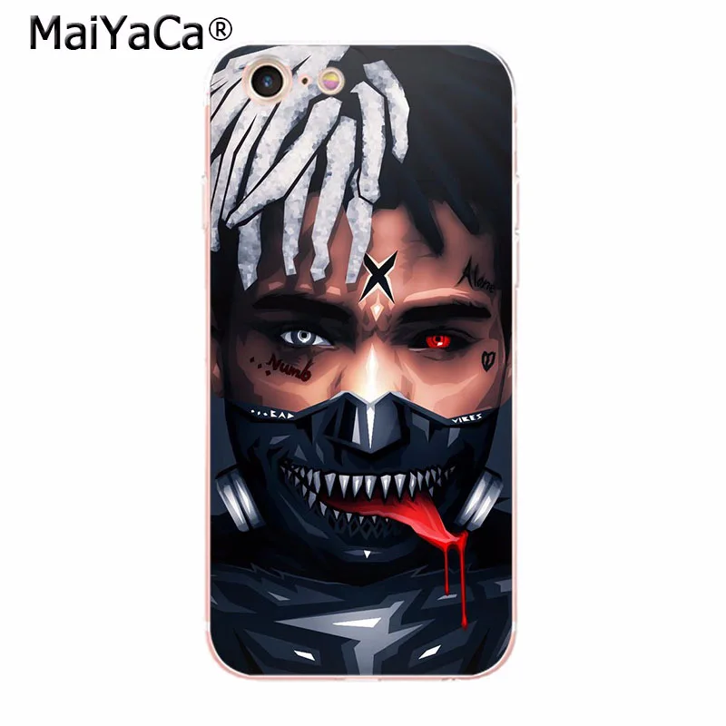 Чехол для телефона MaiYaCa XXXTentacion iphone SE 2020 11 pro 8 7 66S Plus X 5S XR XS MAX чехол мобильного |