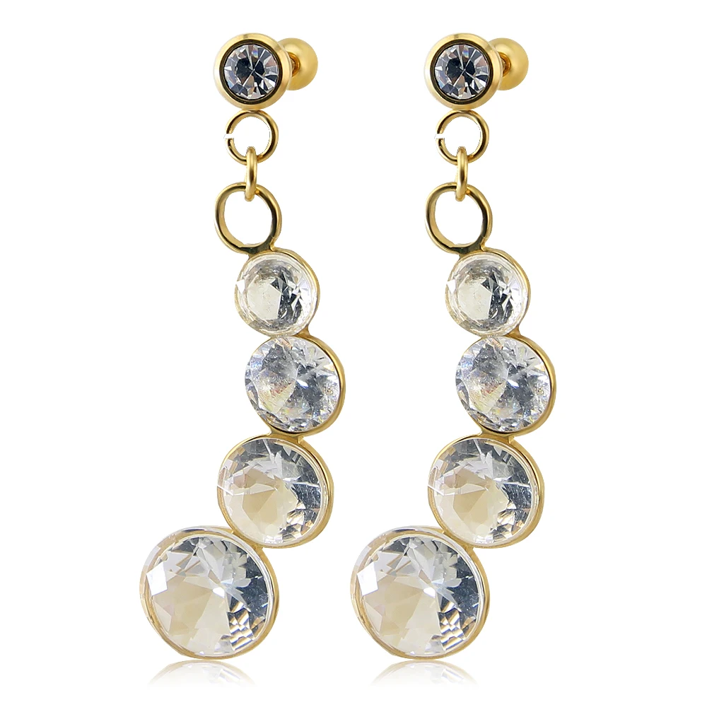 1 пара великолепных чистых ушных хрящей для пирсинга серьги гвоздики из