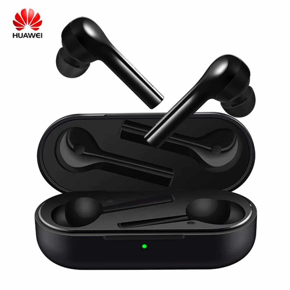 Black Huawei Honor Flypods Lite беспроводные наушники TWS Bluetooth Наушники Hi-Fi водонепроницаемые IP54 управление нажатием Handsfree с микрофоном гарнитура - Цвет: Black