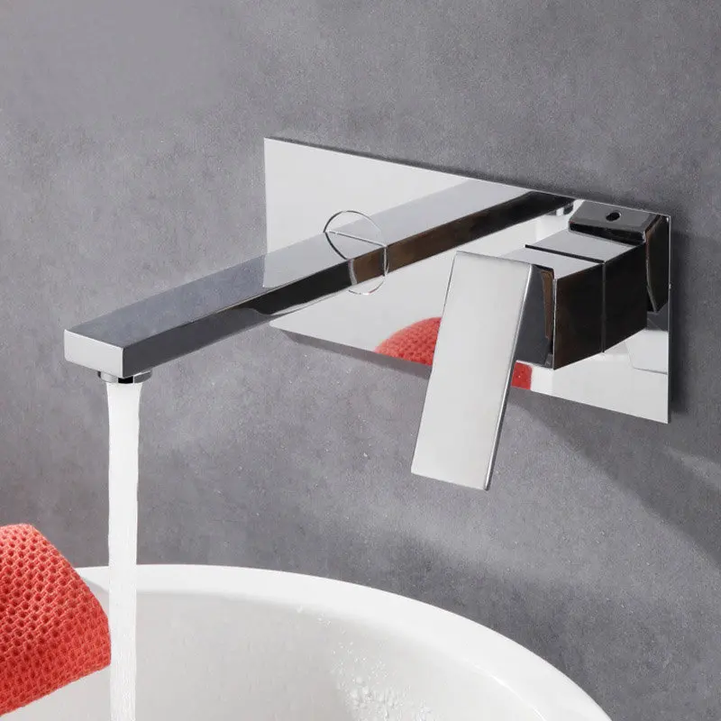 Смесители для раковины из матового золота настенный смеситель латуни краны