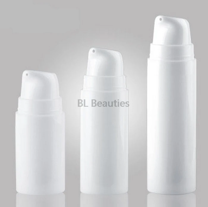 

5ml 10ml 15ml White Mini Airless Pump Lotion Bottle,Sample And Test Bottle,Airless Containers With Clear Cap,Cosmetic Packaging