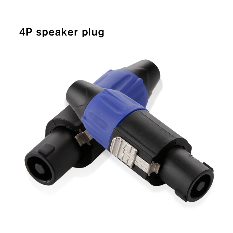 Soundking высокое качество 4Pin СПИКЕР кабельный разъем 4 полюсный штекер мужской