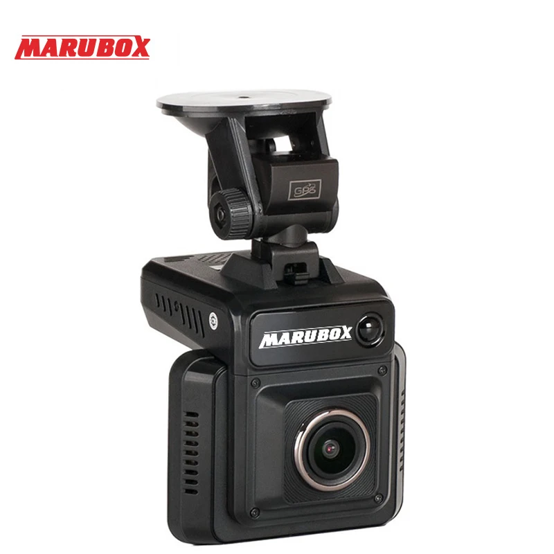 Marubox автомобильный радар детектор GPS регистратор камера DVR 3в1 HD1296P 170 градусов