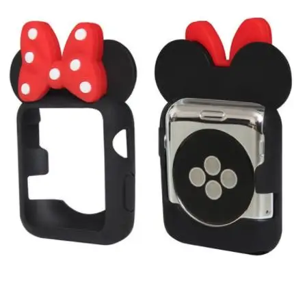Ремешок для iwatch Apple Watch Series 1234 44 мм 40 мм 38 мм 42 мм Микки Маус Минни мультфильм ремешки для часов - Цвет ремешка: 6