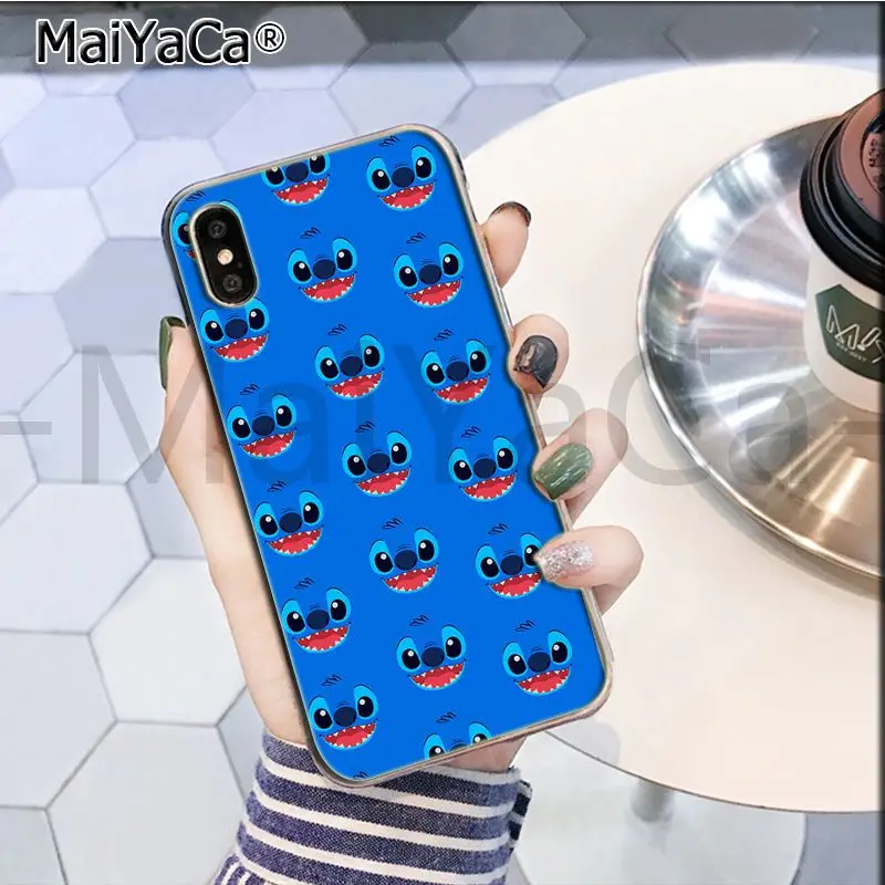 MaiYaCa милый мультфильм Лило Ститч Новое поступление Мода на продажу чехол для телефона для iphone 11 pro 8 7 66S Plus X 10 55S SE XR XS MAX