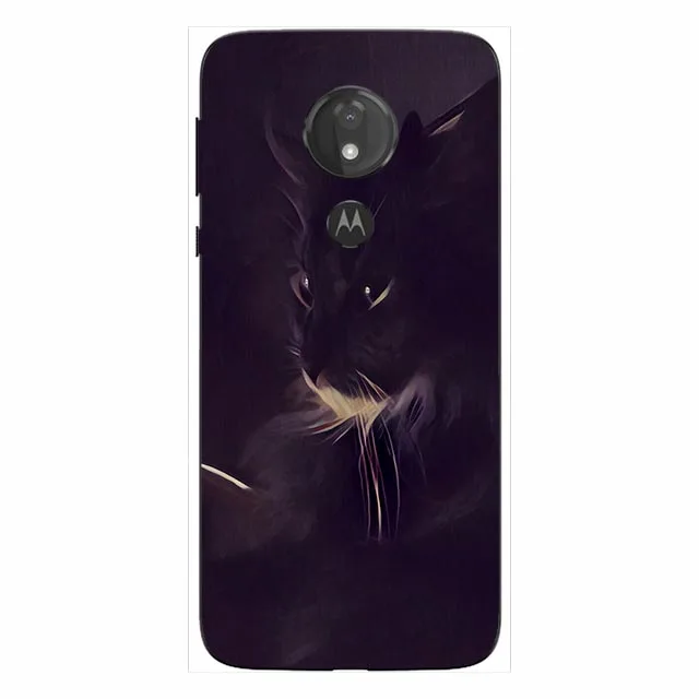 Мягкие силиконовые чехлы для Motorola Moto G7 Play, задняя крышка с принтом для Motorola Moto G7 G 7 Plus Play power, защитный чехол из ТПУ - Цвет: L157