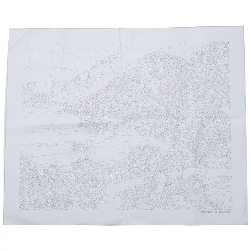 Набор для рисования масляными красками сделай сам набор на холсте вручную