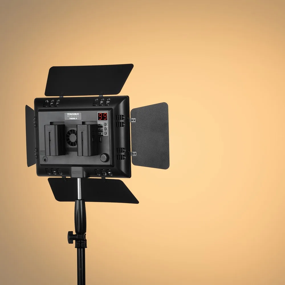 Yongnuo YN600L II YN600 II 3200 K-5500 K панель светодиодный видео свет с адаптером Falcon Eyes набор Поддержка Bluetooth управление по телефону приложение