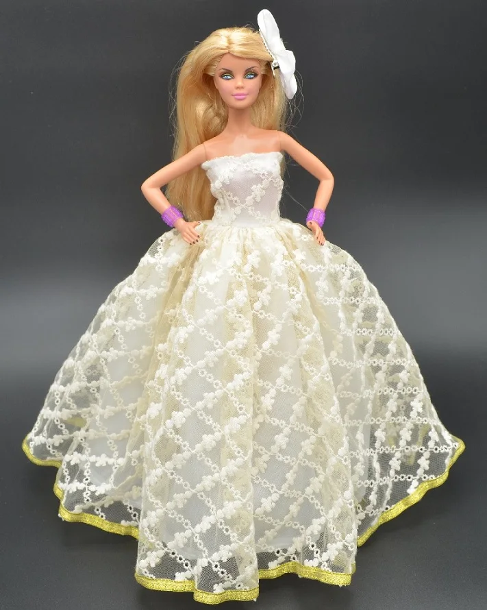 

Новая принцесса для куклы Барби, платья, игрушки для девочек, оригинальная кукольная одежда, подарок, подарки для невесты