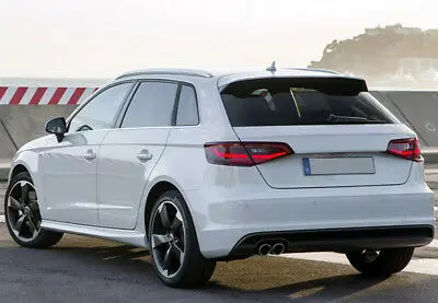 Декоративные боковые рейки на крышу для Audi A3 8V Hatchback 2013 2018 2 шт.|Хромирование| |