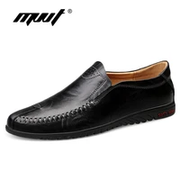 classic comfortable slip on loafers men casual leather shoes men flats hot sale driving shoes moccasins plus size