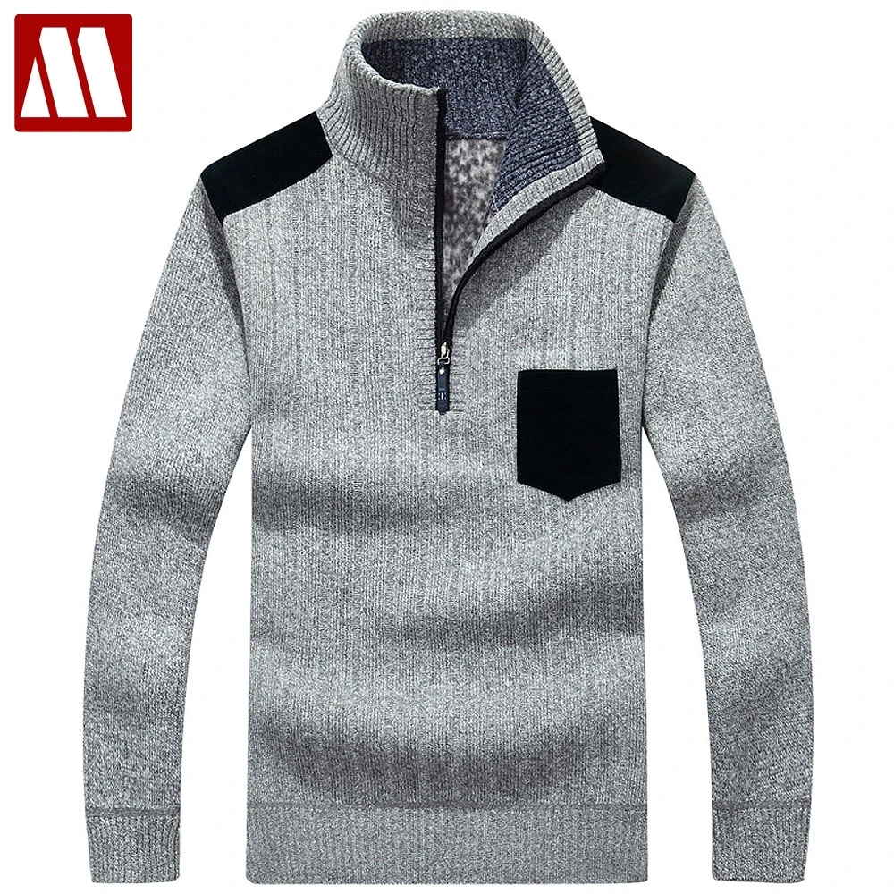 Свитер с высоким воротом 2020 осень и зима Повседневный трикотажный Мужской