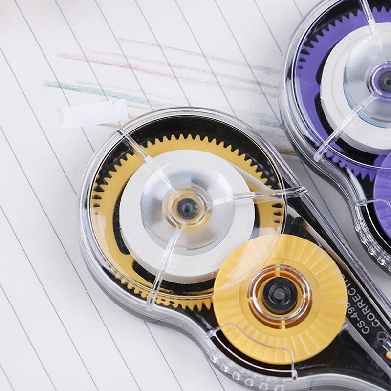 1 шт. ролик Корректирующая лента Белая исследование Офис школа студент