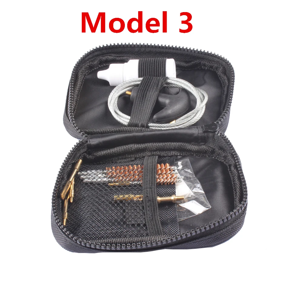 1 комплект сумка пистолет комплект для чистки пистолета набор нейлоновая сумка стержень щетка пистолет чистка для Универсальный 12ga 20ga. 22cal. 17cal. 223/5. 56 винтовка
